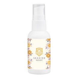 Custom Sunscreen Lotion: 50Ml Pump Bottle - White