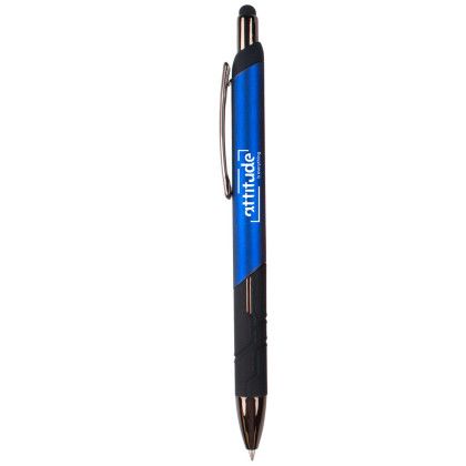 Custom Lupo Gel Stylus Pen - Midnight Blue