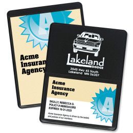 Custom Vinyl Business Card Holder