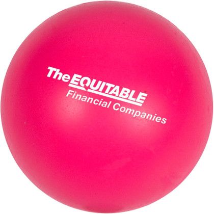Custom Round Stress Ball - Neon pink Custom Round Stress Ball - Neon pink
