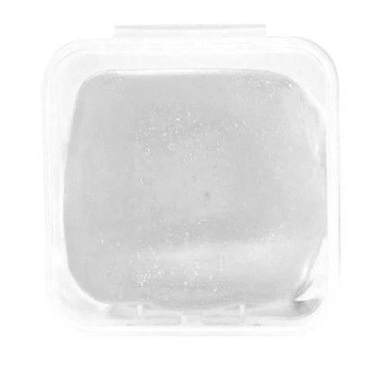 Custom SqueeDoh Sensory Cube - Clear - Front view