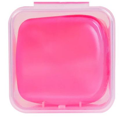 Custom SqueeDoh Sensory Cube - Red - Front view