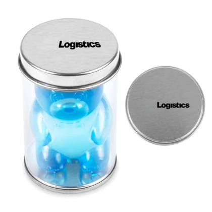 Custom JellyDoh Squish Bear - Blue Custom JellyDoh Squish Bear - Blue
