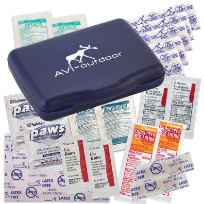 Custom Comfort Care Outdoor Kit - Dark Blue Lifestyle View Custom Comfort Care Outdoor Kit - Dark Blue Lifestyle View