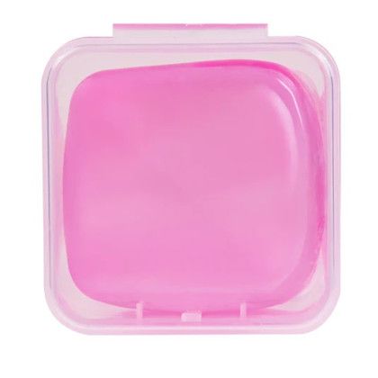 Custom SqueeDoh Sensory Cube - Pink - Front view