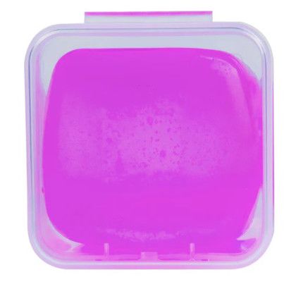 Custom SqueeDoh Sensory Cube - Purple - Front view