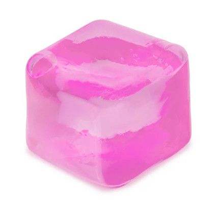 Custom SqueeDoh Sensory Cube - Pink - Cube view