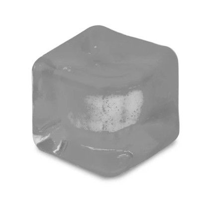 Custom SqueeDoh Sensory Cube - Black - Cube view