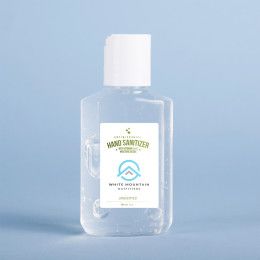Custom 2 oz. Travel Gel Hand Sanitizer - Clear Custom 2 oz. Travel Gel Hand Sanitizer - Clear