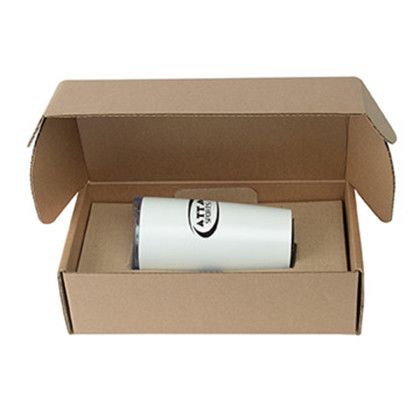 Custom 20 oz. Everest Stainless Steel Tumbler with Gift Box - Matte White Custom 20 oz. Everest Stainless Steel Tumbler with Gift Box - Matte White