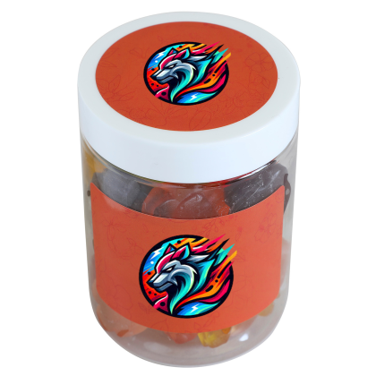 Custom Albanese Gummi Awesome Blossoms: Large Jar Custom Albanese Gummi Awesome Blossoms: Large Jar