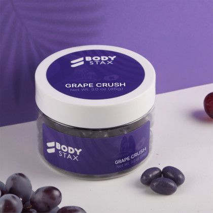 Custom Jelly Belly Jelly Beans: Small Jar - Purple Custom Jelly Belly Jelly Beans: Small Jar - Purple