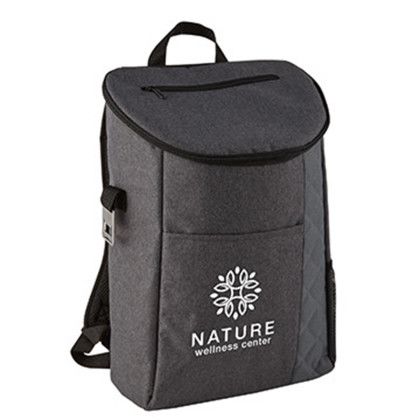 Custom Mod Cooler Backpack - Grey Side View Custom Mod Cooler Backpack - Grey Side View