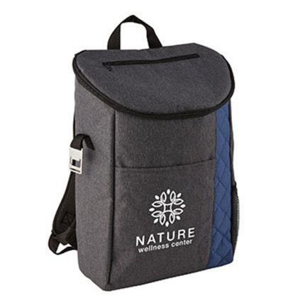 Custom Mod Cooler Backpack - Dark blue Side View Custom Mod Cooler Backpack - Dark blue Side View