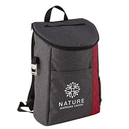 Custom Mod Cooler Backpack - Dark red Side View Custom Mod Cooler Backpack - Dark red Side View