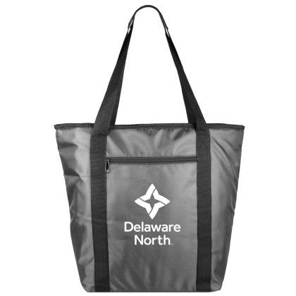 Custom rPET Executive Cooler Tote - Grey