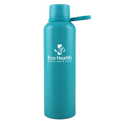 Custom 25 oz. Alta Recycled Aluminum Bottle - Teal Custom 25 oz. Alta Recycled Aluminum Bottle - Teal