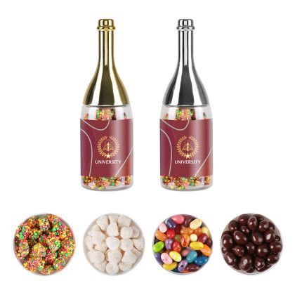 Custom Sweet Spritz Candy Champagne Bottle: Premium - All Colors 