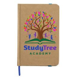 Custom Prestige 3.5 x 5.5 Cardboard Journal Book - Blue Custom Prestige 3.5 x 5.5 Cardboard Journal Book - Blue
