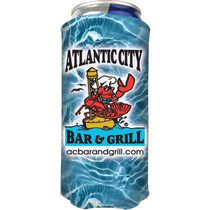 Custom American Made Full Color 8 oz Can Cooler Custom American Made Full Color 8 oz Can Cooler