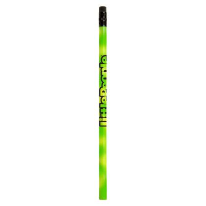Custom Jo-Bee Mood Pencil w/Black Eraser - Lime Custom Jo-Bee Mood Pencil w/Black Eraser - Lime