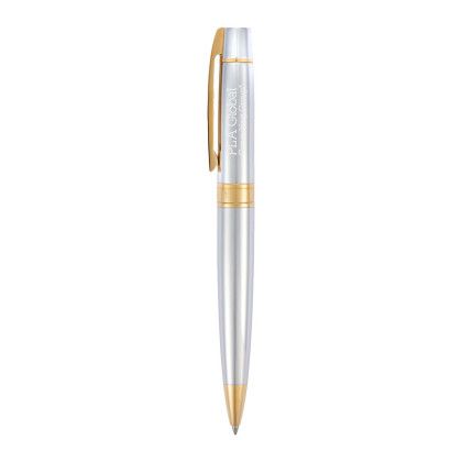 Custom Sheaffer 300 Pen and Pouch Set - Silver Custom Sheaffer 300 Pen and Pouch Set - Silver