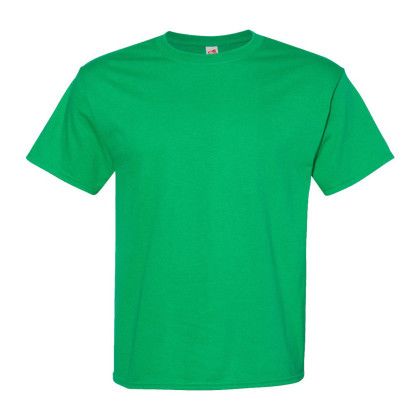 Custom Hanes Unisex ComfortSoft Color 100% Cotton T-Shirt - Kelly Green