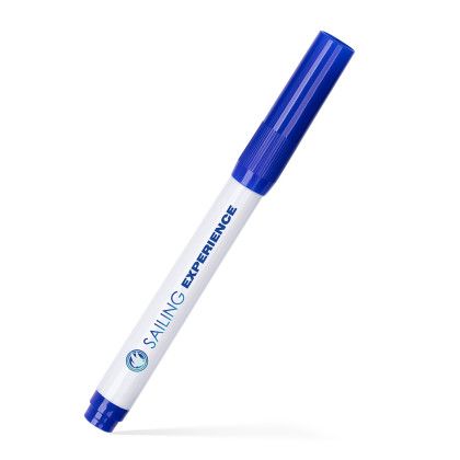 Custom Dri Mark Dry Erase No Roll Marker - Blue
