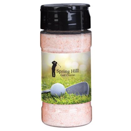 Custom Gourmet Spice and Rub Bottle Shaker - Pink Salt Custom Gourmet Spice and Rub Bottle Shaker - Pink Salt