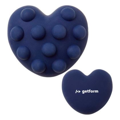 Custom Heart Push Pop Ball - Navy blue Custom Heart Push Pop Ball - Navy blue