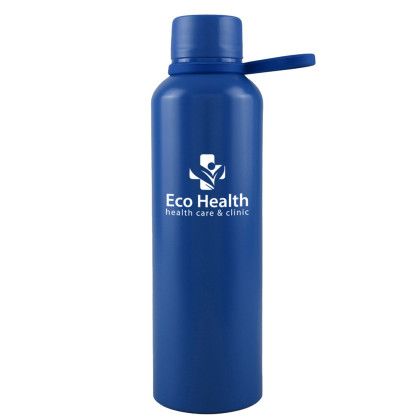 Custom 25 oz. Alta Recycled Aluminum Bottle - Blue Custom 25 oz. Alta Recycled Aluminum Bottle - Blue
