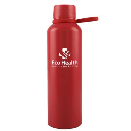 Custom 25 oz. Alta Recycled Aluminum Bottle - Red Custom 25 oz. Alta Recycled Aluminum Bottle - Red
