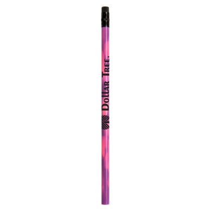 Custom Jo-Bee Mood Pencil w/Black Eraser - Purple Custom Jo-Bee Mood Pencil w/Black Eraser - Purple