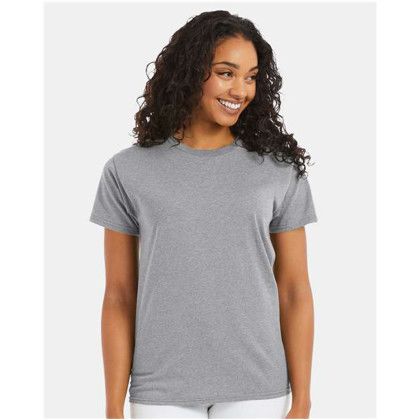 Hanes - Eco Smart 50/50 Cotton/poly T-Shirt - Light Steel