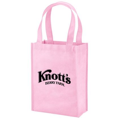 Custom Payson Non-Woven Mini Tote - Pink