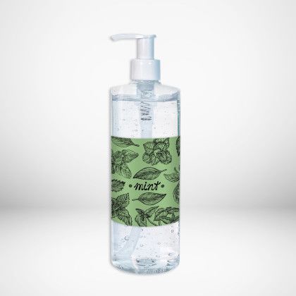 Custom Alcohol Hand Sanitizer: 16 oz