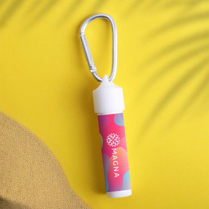 Custom Soothing Sidekick: Lip Moisturizer With SPF15 Carabiner Kit