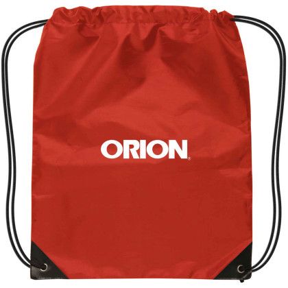 Custom Small Drawstring Backpack - Red Custom Small Drawstring Backpack - Red