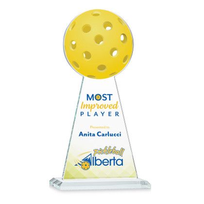 Custom Edenwood Pickleball Award Full Color Large