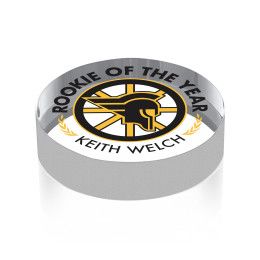 Custom Hocky Puck Award - Full Color 