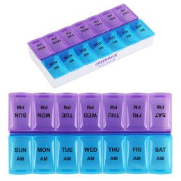Custom Remedy Am/Pm Pillbox Custom Remedy Am/Pm Pillbox