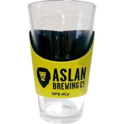 Custom Full Color Short Neoprene Pint Coolie Custom Full Color Short Neoprene Pint Coolie