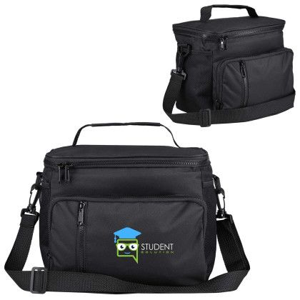 Custom rPET Lunch Cooler Bag: 6 Can Custom rPET Lunch Cooler Bag: 6 Can