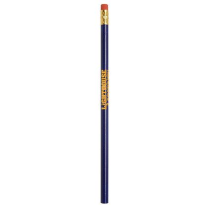 Custom Jo-Bee Economy Line Round Pencil - Dark blue Custom Jo-Bee Economy Line Round Pencil - Dark blue