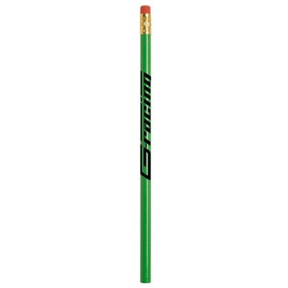 Custom Jo-Bee Economy Line Round Pencil - Kelly green Custom Jo-Bee Economy Line Round Pencil - Kelly green