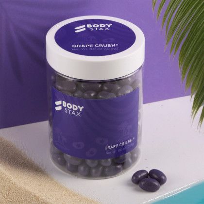 Custom Jelly Belly Jelly Beans: Large Jar - Purple - Lifestyle