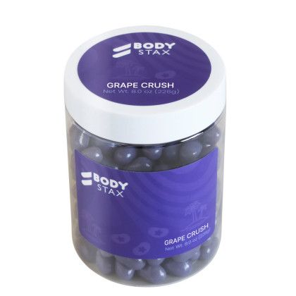 Custom Jelly Belly Jelly Beans: Large Jar - Purple