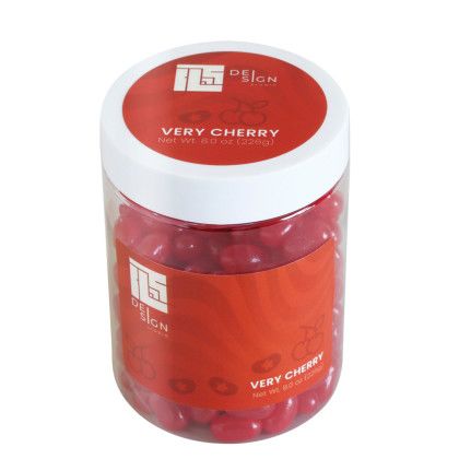 Custom Jelly Belly Jelly Beans: Large Jar - Red
