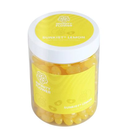 Custom Jelly Belly Jelly Beans: Large Jar - Yellow