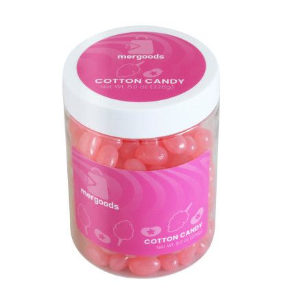 Custom Jelly Belly Jelly Beans: Large Jar - Pink
